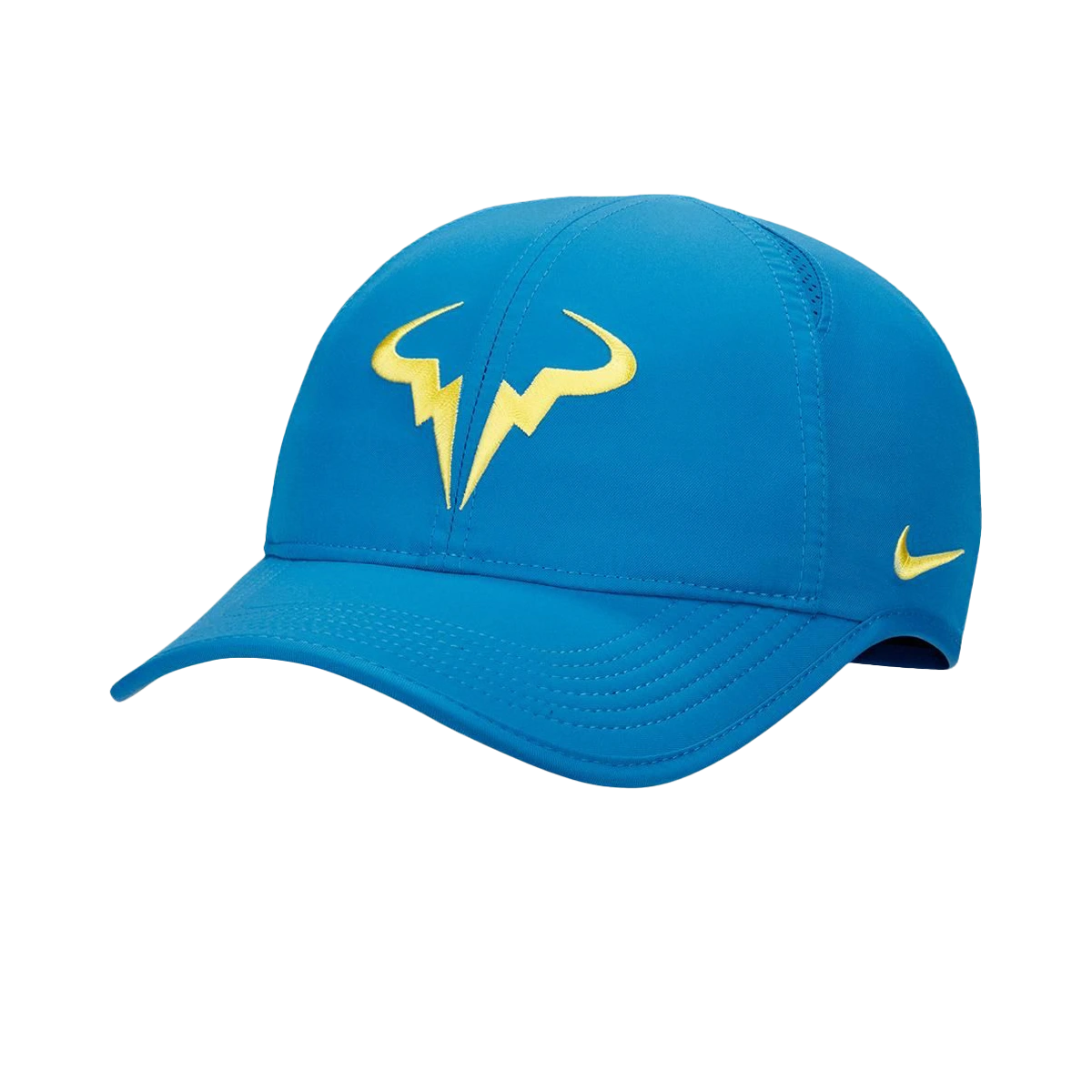 Nike Dri-FIT Rafa Club Cap in Photo Blue w/Anthracite & Light Laser Orange [FB5600-406] from the Spring 2024 tennis collection